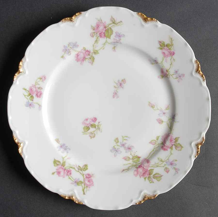 Schleiger 87H Luncheon Plate by Haviland-1