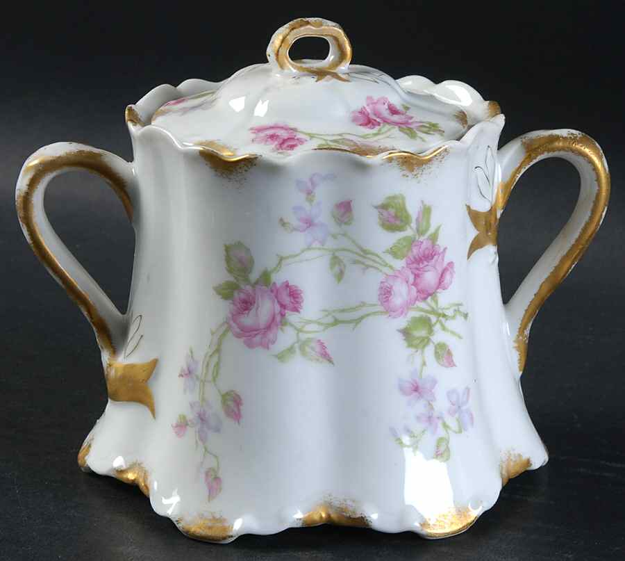Schleiger 87H Sugar Bowl & Lid by Haviland-1