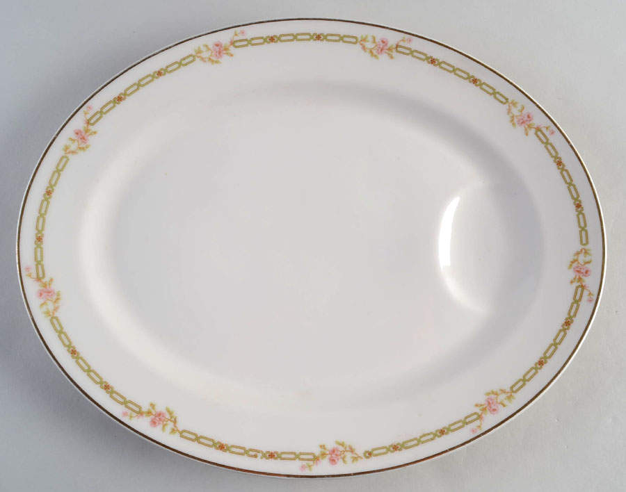 Schleiger 880 13" Oval Serving Platter by Haviland-1