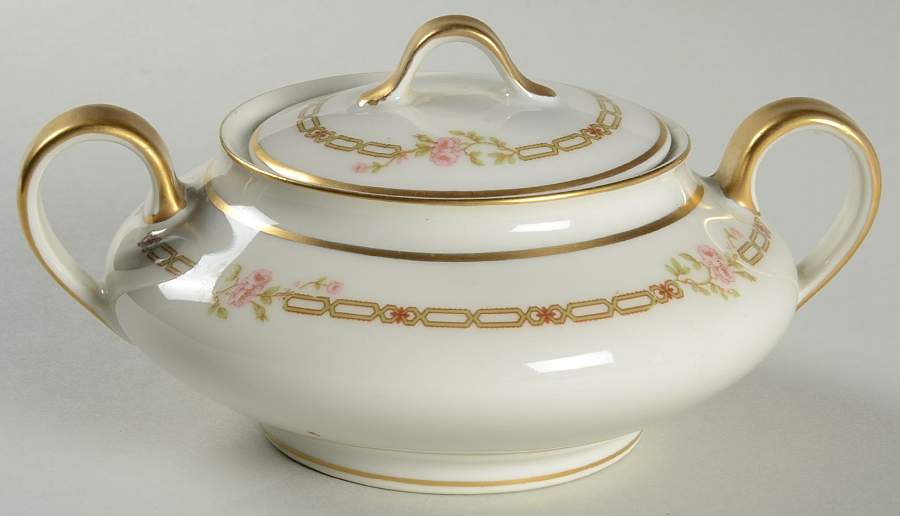 Schleiger 880 Sugar Bowl & Lid by Haviland-1