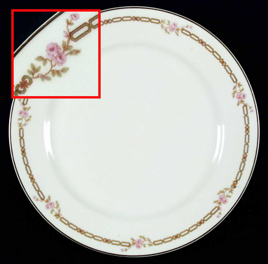 Schleiger 880 Dinner Plate by Haviland-1