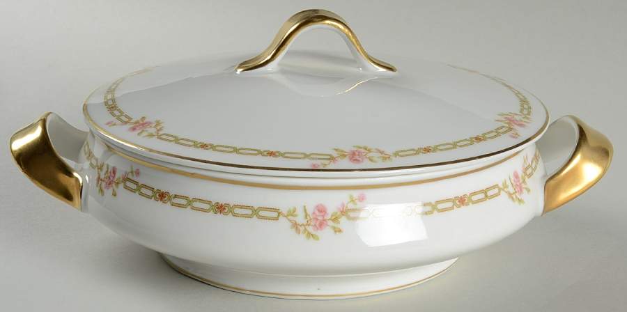 Schleiger 880 Round Covered Vegetable by Haviland-1