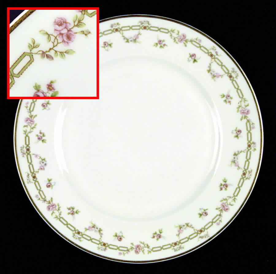 Schleiger 882 Dinner Plate by Haviland-1