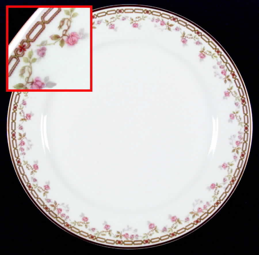 Schleiger 884 Dinner Plate by Haviland-1