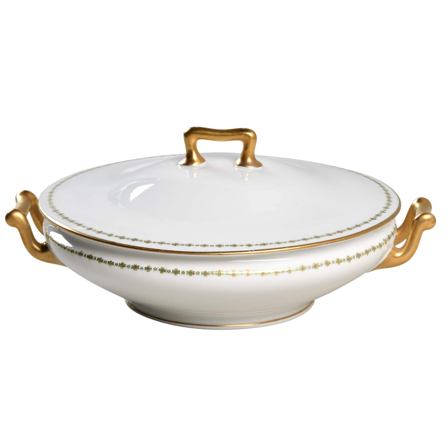 Schleiger 885A Round Covered Vegetable by Haviland-1