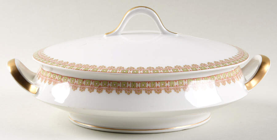 Schleiger 887 Round Covered Vegetable by Haviland-1