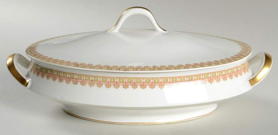 Schleiger 887 Oval Covered Vegetable by Haviland-1