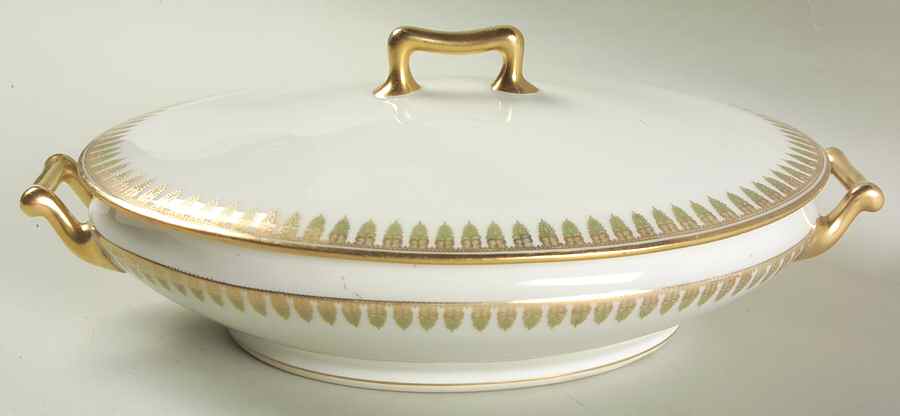 Schleiger 891 Oval Covered Vegetable by Haviland-1