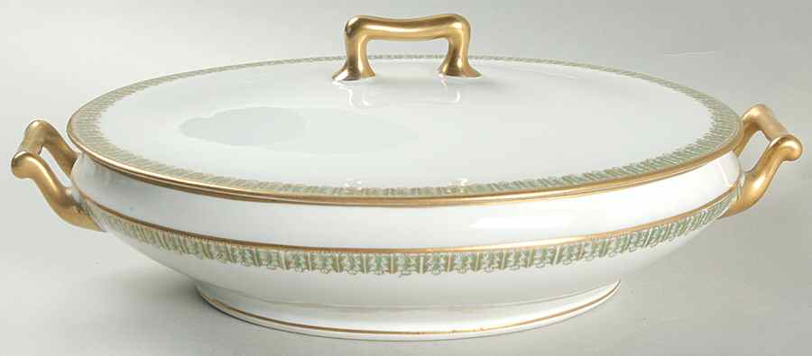Schleiger 892 Oval Covered Vegetable by Haviland-1