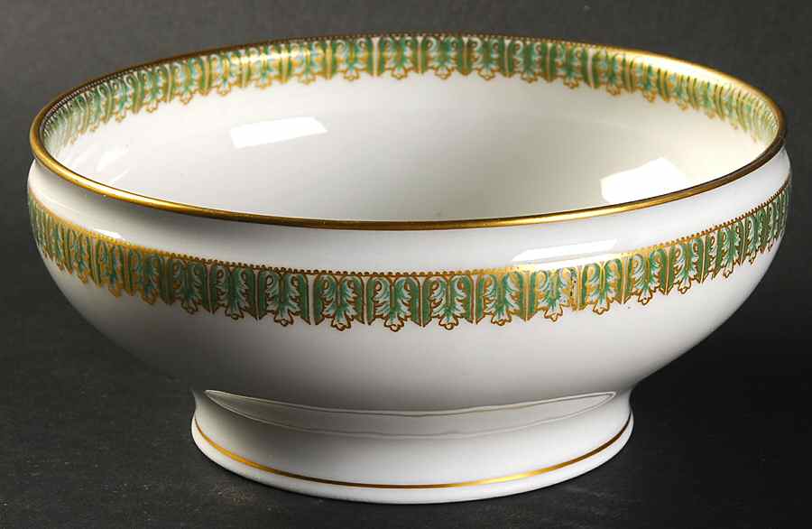 Schleiger 892 Cranberry Bowl by Haviland-1