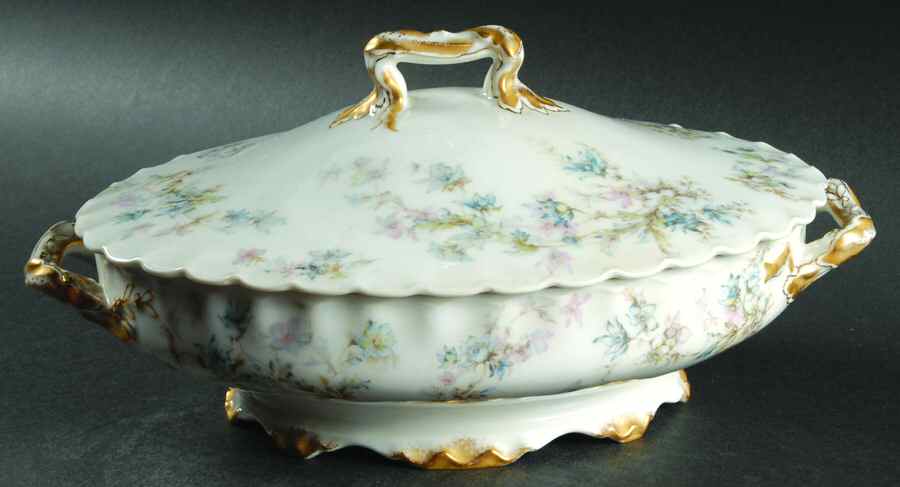 Schleiger 91 Oval Covered Vegetable by Haviland-1