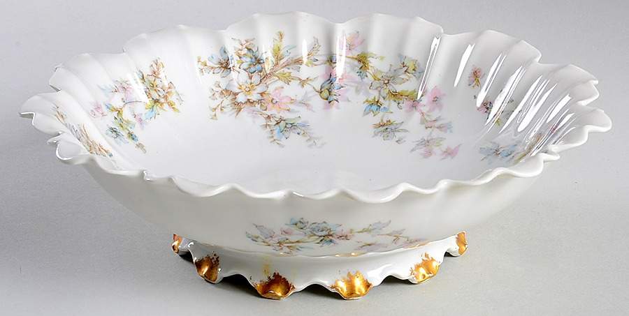 Schleiger 91 9" Salad Serving Bowl by Haviland-1