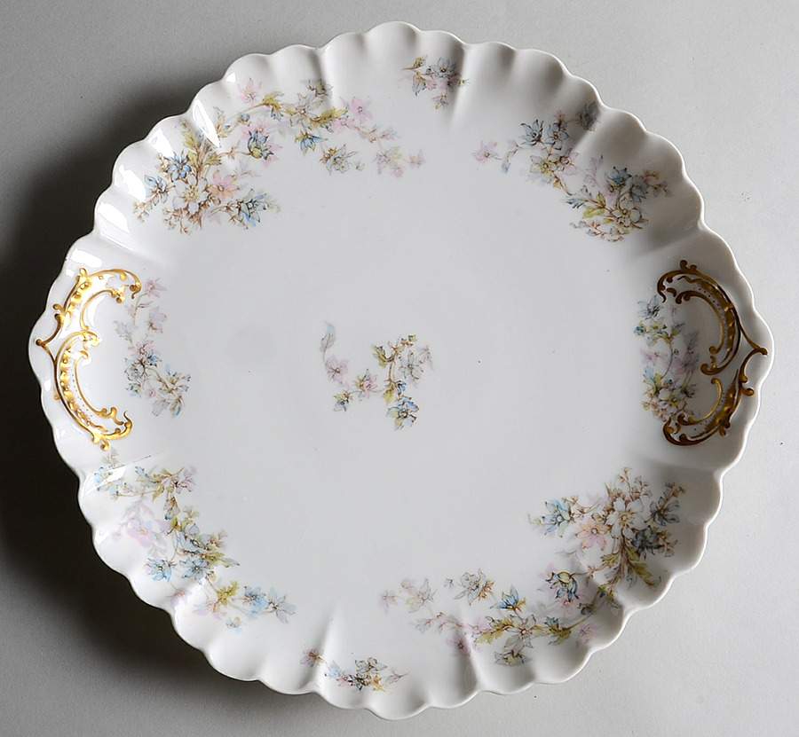 Schleiger 91 12" Chop Plate (Round Platter) by Haviland-1