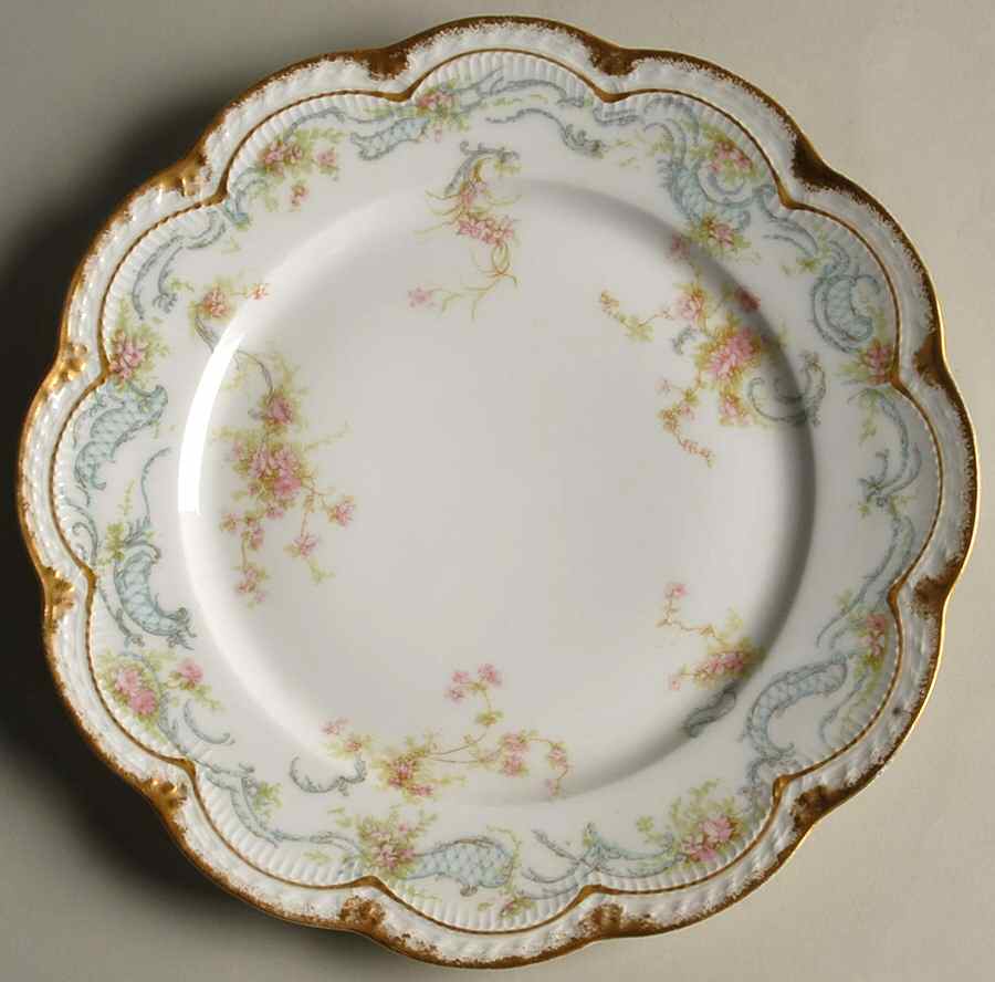Schleiger 912a Dinner Plate by Haviland-1