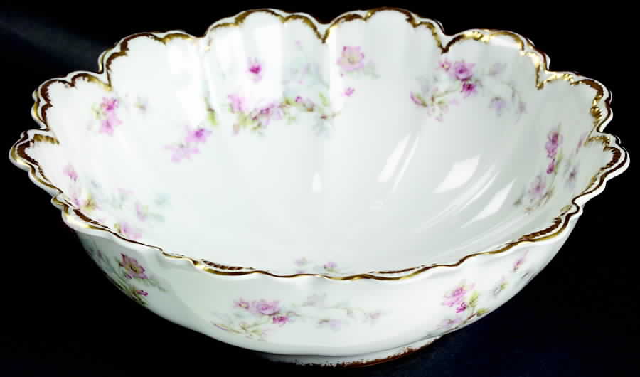 Schleiger 91A 10" Round Vegetable Bowl by Haviland-1