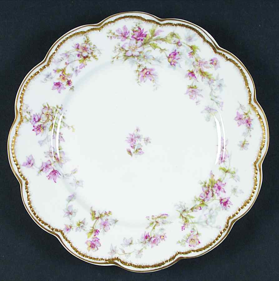 Schleiger 91A Dinner Plate by Haviland-1