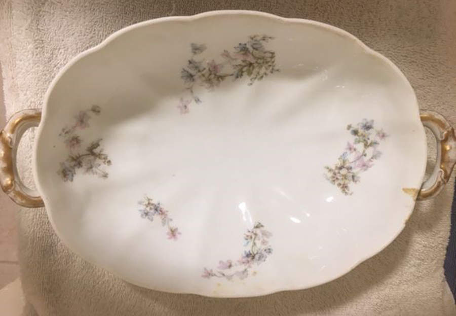 Schleiger 91b Oval Vegetable No Lid by Haviland-1
