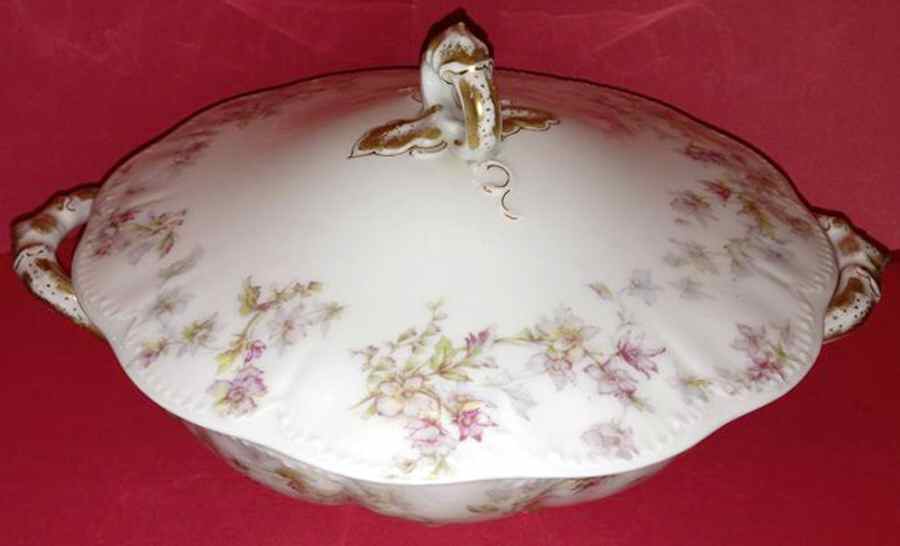 Schleiger 91b Round Covered Vegetable by Haviland-1