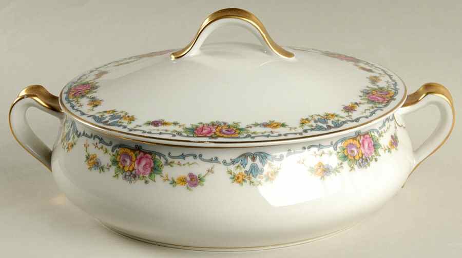 Schleiger 924 Round Covered Vegetable by Haviland-1
