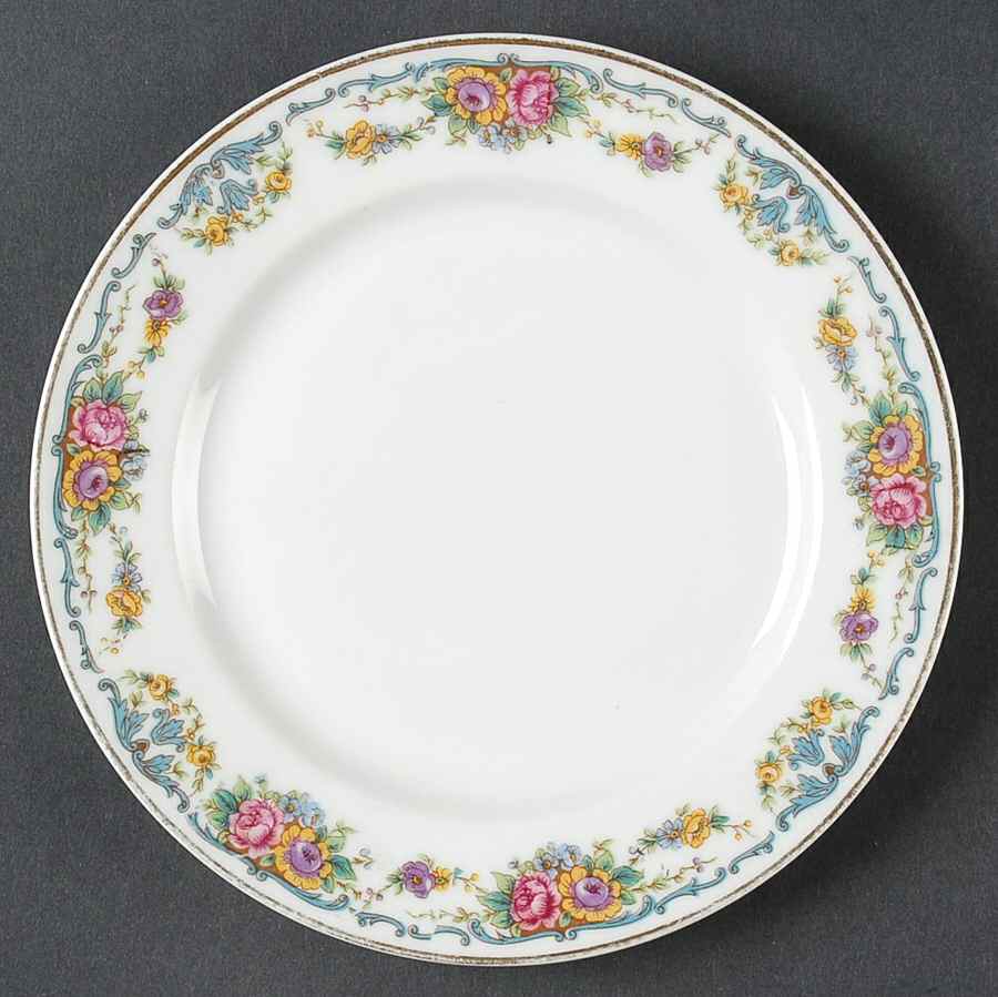 Schleiger 924 Salad Plate by Haviland-1
