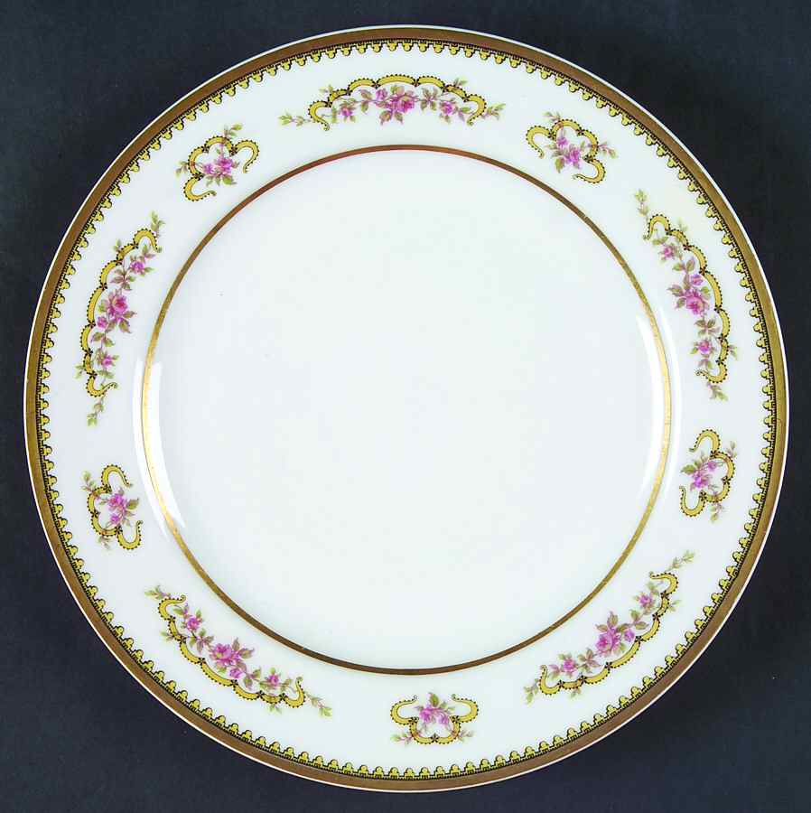 Schleiger 925 Luncheon Plate by Haviland-1