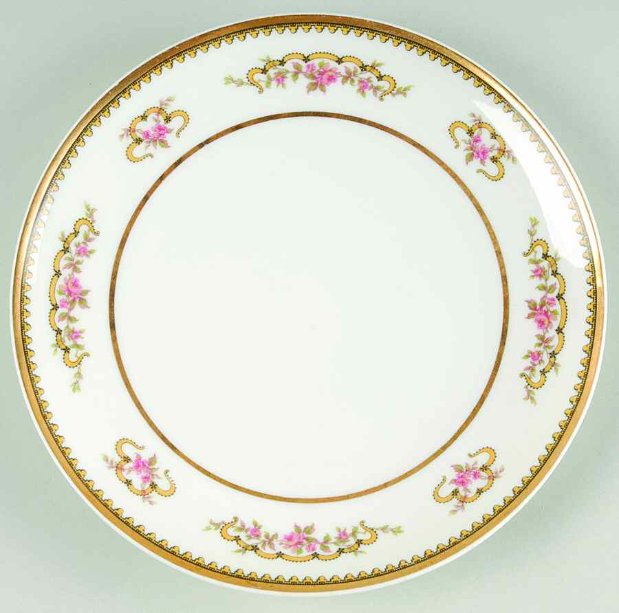 Schleiger 925 Coupe Salad Plate by Haviland-1