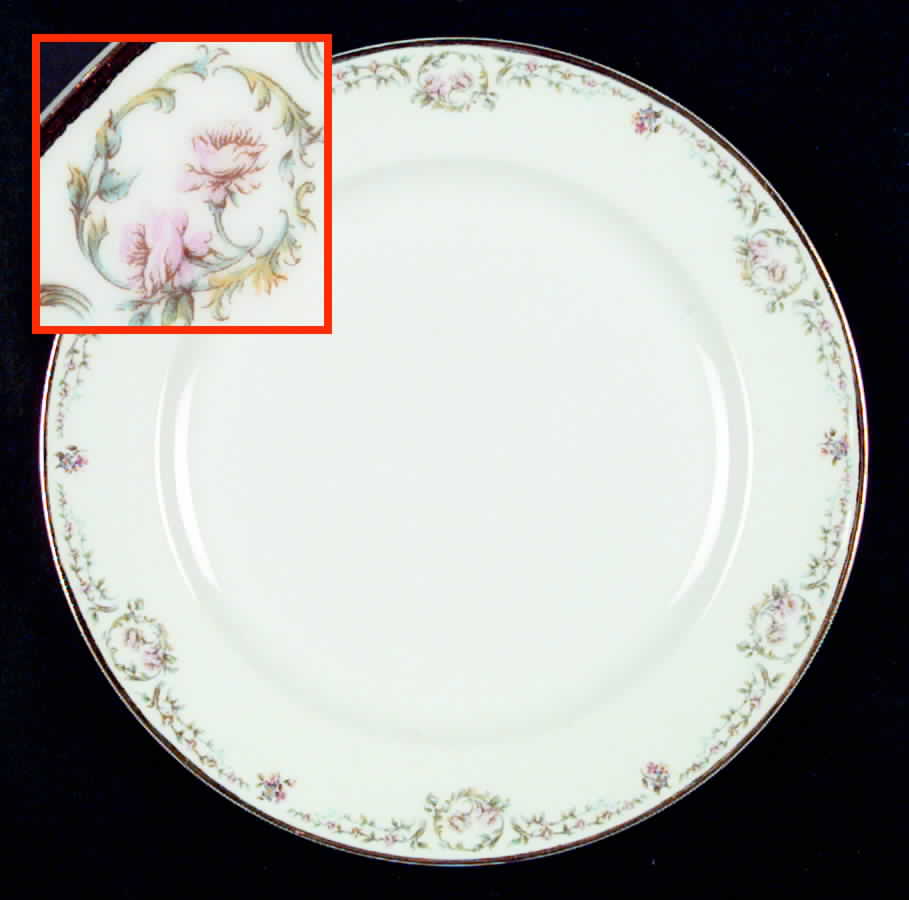 Schleiger 928 Dinner Plate by Haviland-1