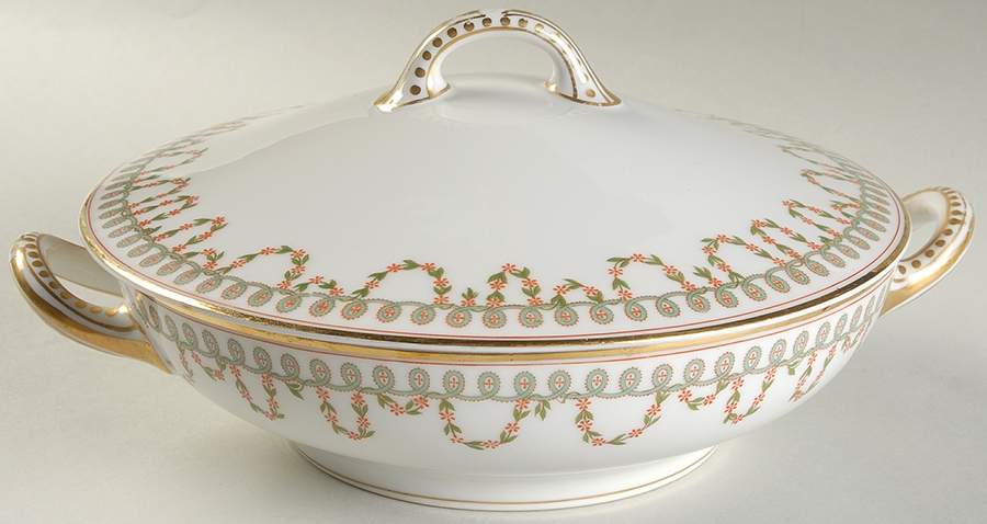 Schleiger 935 Round Covered Vegetable by Haviland-1