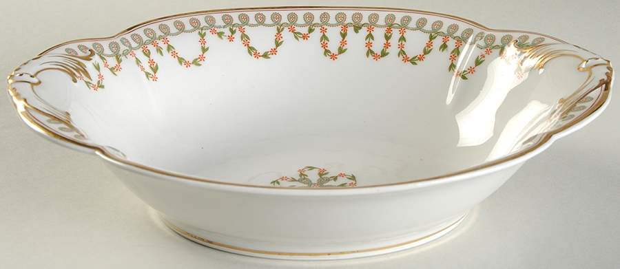 Schleiger 935 10" Oval Vegetable Bowl by Haviland-1