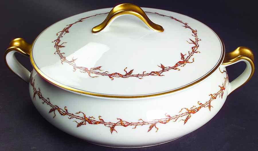 Schleiger 939 Round Covered Vegetable by Haviland-1