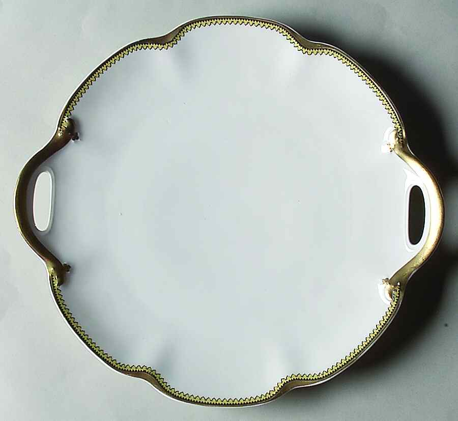Schleiger 94 Handled Cake Plate by Haviland-1
