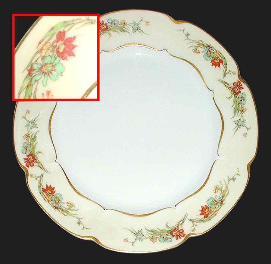 Schleiger 942 Dinner Plate by Haviland-1