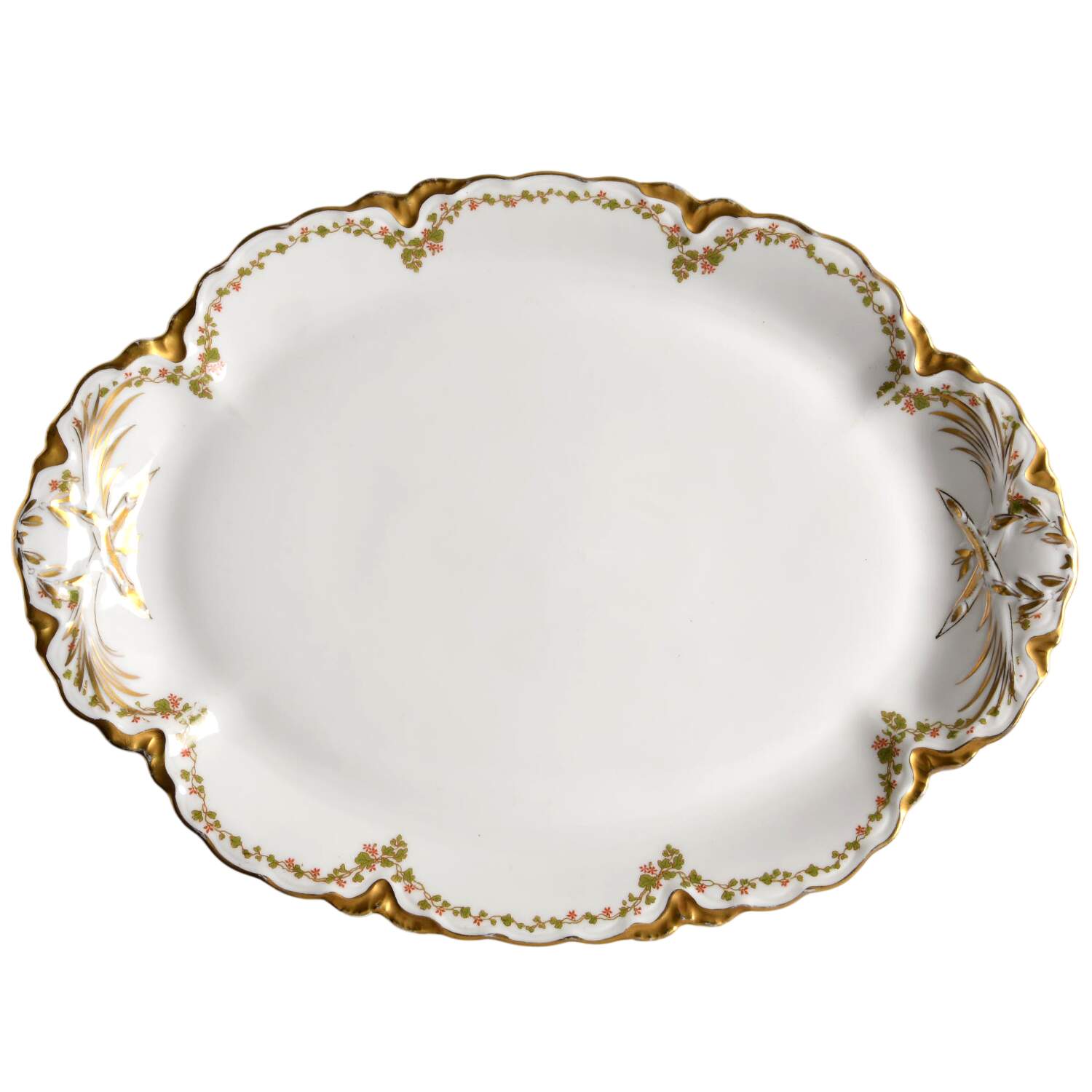 Schleiger 95 16" Oval Serving Platter by Haviland-1