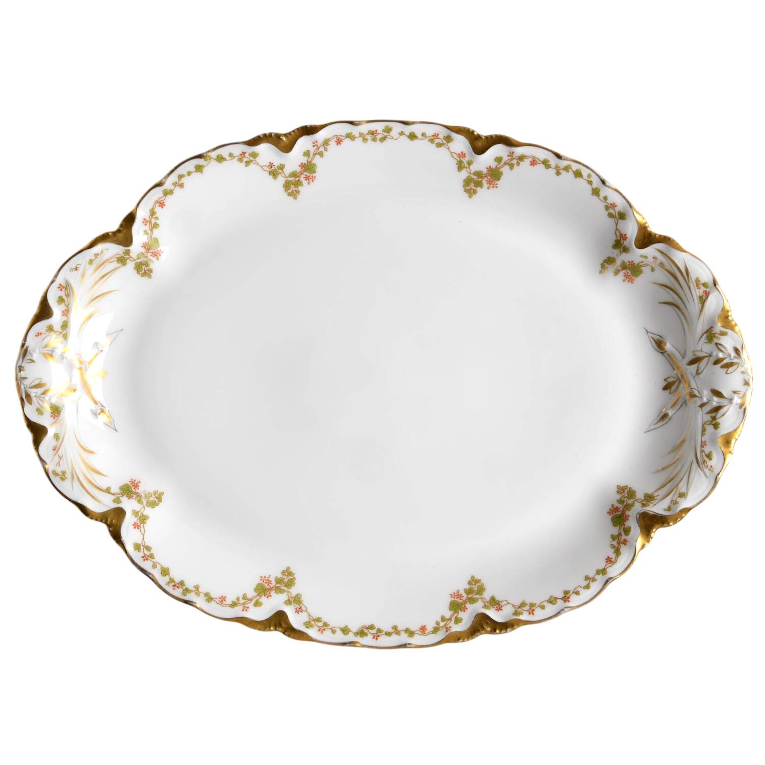 Schleiger 95 13" Oval Serving Platter by Haviland-1