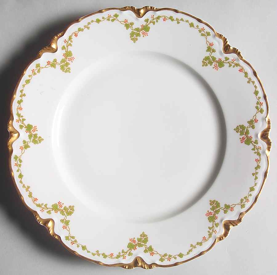 Schleiger 95 Dinner Plate by Haviland-1