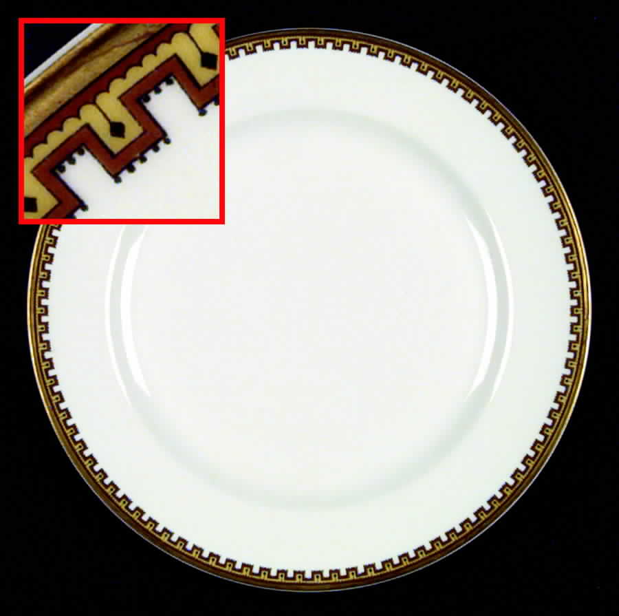 Schleiger 962 Dinner Plate by Haviland-1