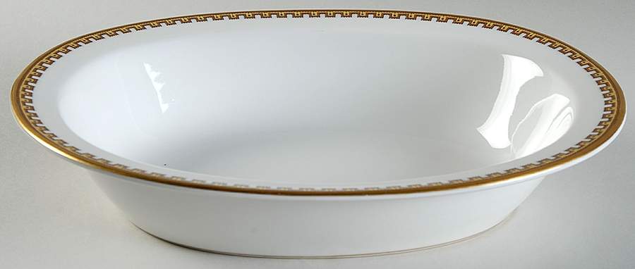Schleiger 962 10" Oval Vegetable Bowl by Haviland-1