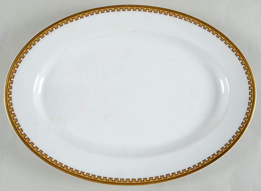 Schleiger 962 13" Oval Serving Platter by Haviland-1