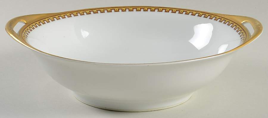 Schleiger 962 9" Round Vegetable Bowl by Haviland-1