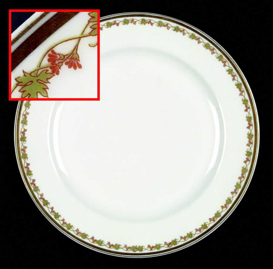 Schleiger 964 Dinner Plate by Haviland-1