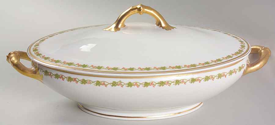 Schleiger 964 Oval Covered Vegetable by Haviland-1