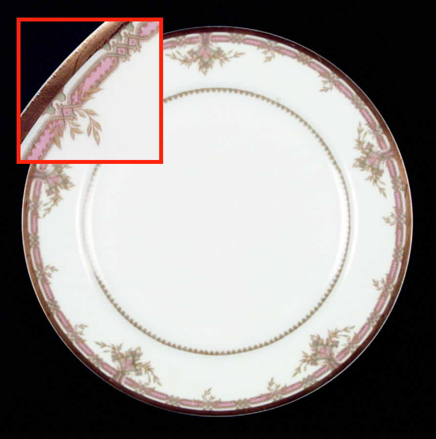 Schleiger 967 Luncheon Plate by Haviland-1