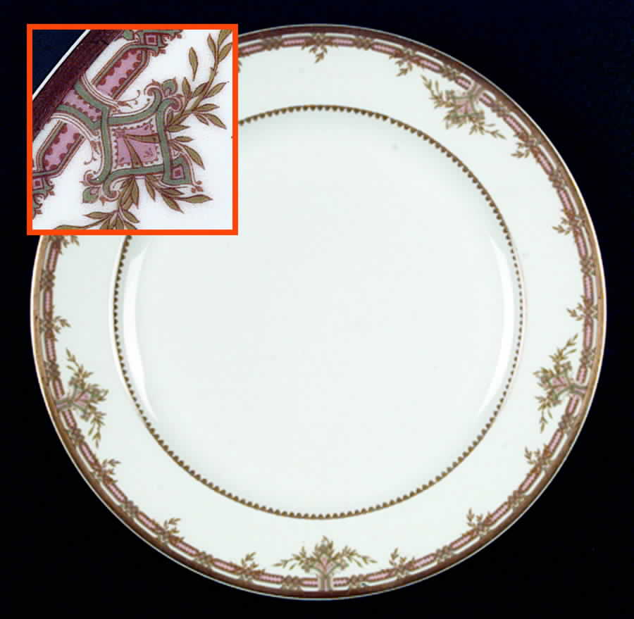 Schleiger 967 Dinner Plate by Haviland-1