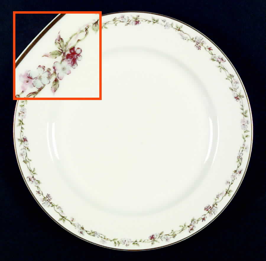 Schleiger 983 Dinner Plate by Haviland-1