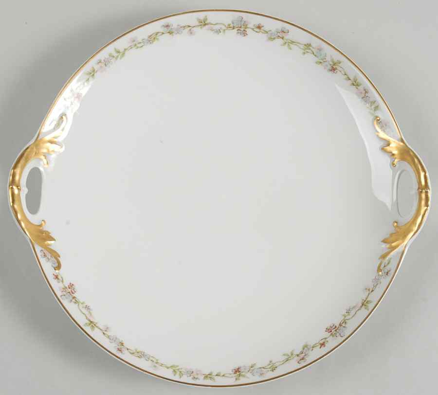 Schleiger 983 Handled Cake Plate by Haviland-1