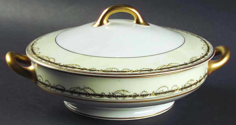 Schleiger 986 Round Covered Vegetable by Haviland-1