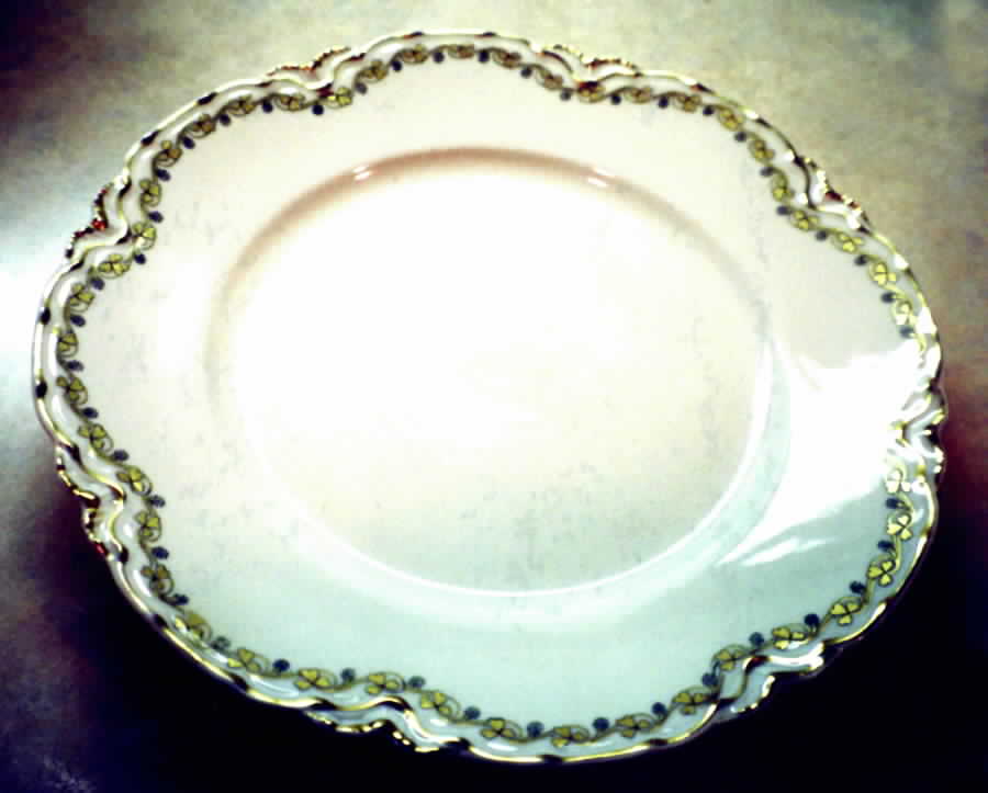 Schleiger 98b Dinner Plate by Haviland-1