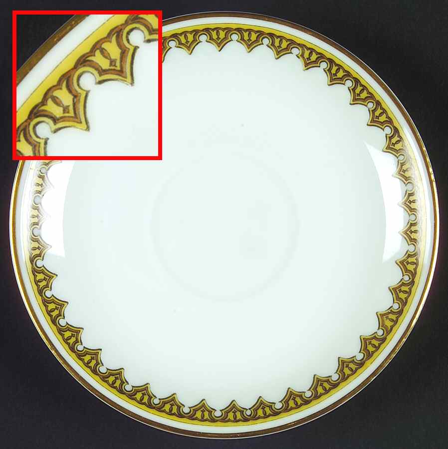 Schleiger 991 Saucer by Haviland-1