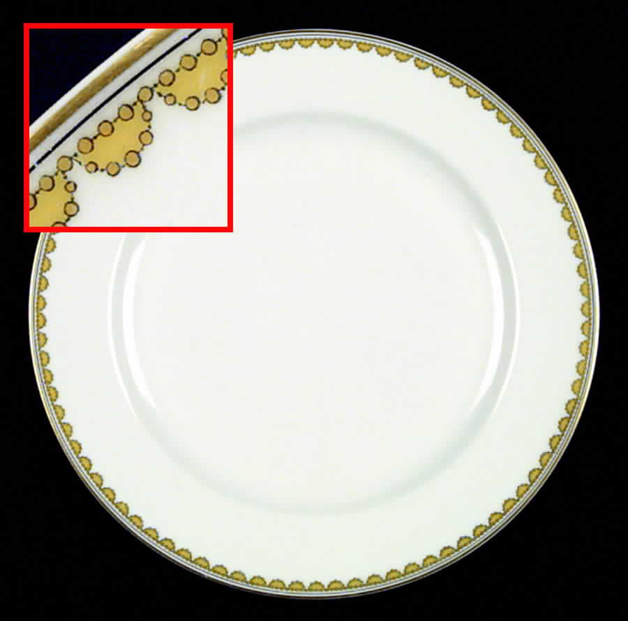 Schleiger 992 Dinner Plate by Haviland-1