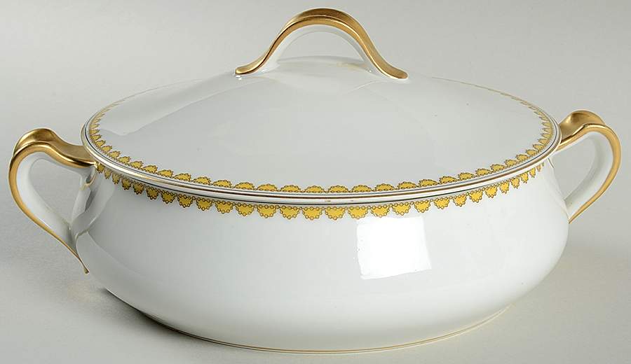 Schleiger 992 Round Covered Vegetable by Haviland-1